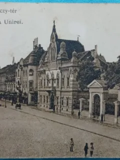 Carte Postala, Timisoara, Piata Unirii, 1923