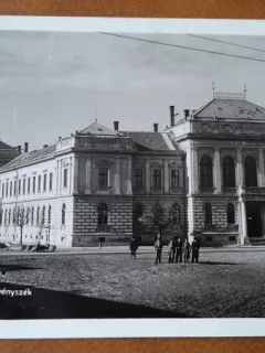 Carte postala, Timisoara Tribunalul, inceput de secol XX