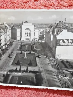 Carte postala, Timisoara, Vedere din Cetate, 1942, cu stmpila Cenzurat