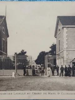 Carte postala, Tours, Quartier Lasalle au Champ de Mars, perioada interbelica