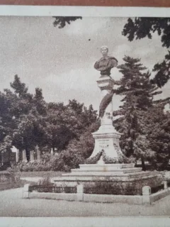 Carte postala, Turnu Severin, monumentul Imparatului Traian, 1950