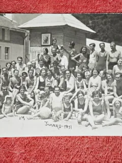 Carte postala, Tusnad 1931