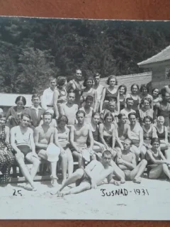 Carte postala, Tusnad 1931