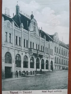 Carte postala, Tusnad, Hotel Royal, 1927