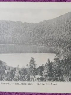 Carte Postala, Tusnad, Lacul Sfanta Ana, 1915