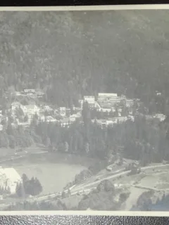 Carte postala, Tusnad, vedere generala, 1932