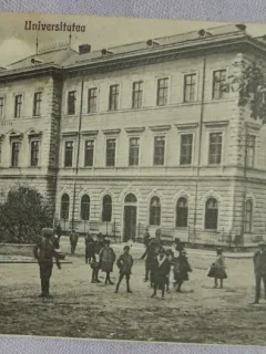 Carte postala, Universitatea din Cernauti, 1926