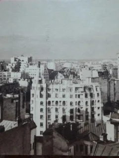 Carte postala, vedere din Bucuresti, perioada interbelica