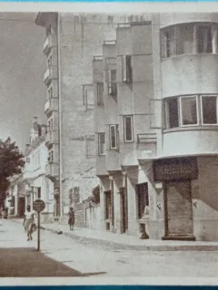 Carte postala, Vedere din Mangalia, 1953