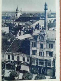 Carte postala, vedere din Satu Mare, perioada interbelica