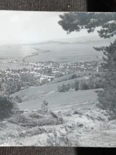 Carte postala, vedere generala Cernatu, 1938