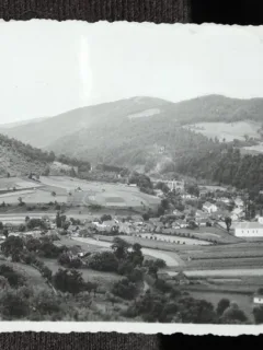 Carte postala, vedere generala Ciucea Romania, perioada interbelica