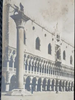 Carte Postala, Venezia, Angelo Palazzo  Ducaie, 1917