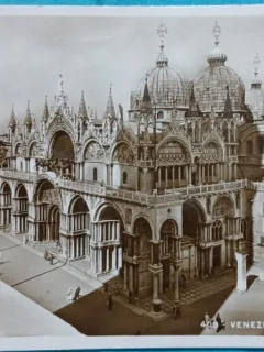 Carte Postala, Venezia, Chiesa s. Marco, perioada interbelica