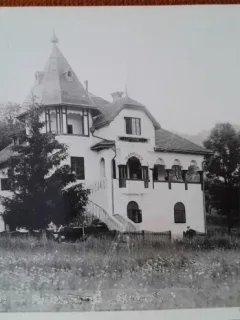 Carte postala Vila in Sangeorz Bai, 1947