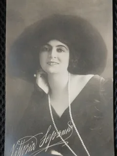 Carte Postala, Vittoria Lepanto, actrita italianca 1885-1964