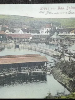 Carte postala, Vizakna (Ocna Sibiului Salzburg), 1909