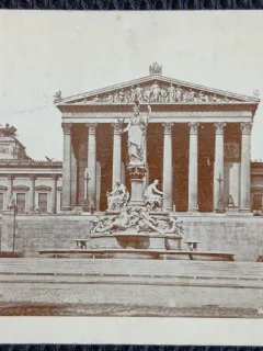 Carte Postala, Wien, Parlament, 1927