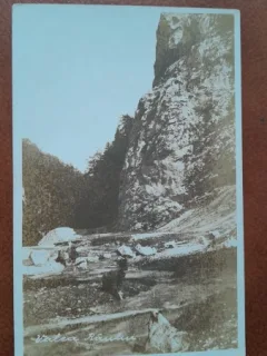 Carte postala, Zarnesti Valea Raului, perioada interbelica