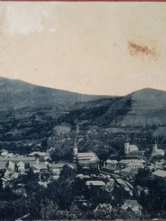 Carte postala, Zlatna vedere generala, 1910