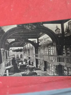Carte poștală Iași,  Biblioteca Universitatii,  circulata