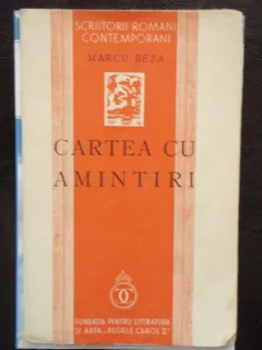 CARTEA CU AMINTIRI - MARCU BEZA