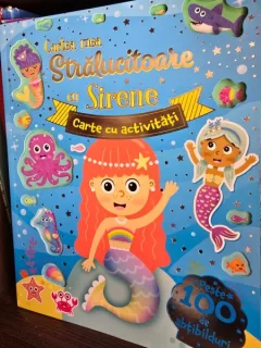 Cartea mea stralucitoare cu Sirene - Carte cu activitati