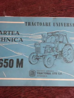 CARTEA TEHNICA TRACTOR U-650M
