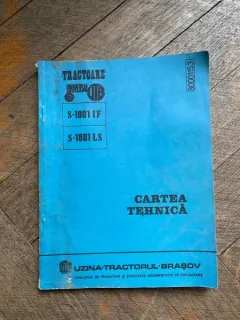 Cartea Tehnica Uzina Tractorul Brasov (1984)