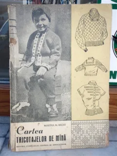 CARTEA TRICOTAJELOR DE MANA , TRICOTAJE DE MANA , MARTHA M. RECHT