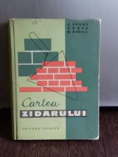 CARTEA ZIDARULUI -CEZAR EPURE
