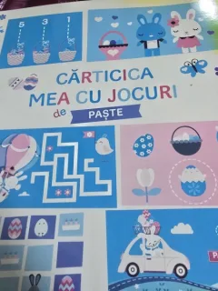 Carticica mea cu jocuri de Paste