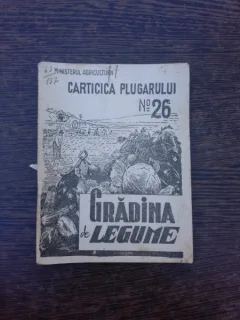 Carticica plugarului, Gradina de legume