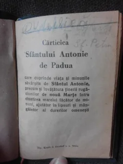 CARTICICA SFANTULUI ANTONIE DE PADUA