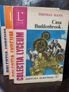 Casa Buddenbrook - Thomas Mann 3 Volume