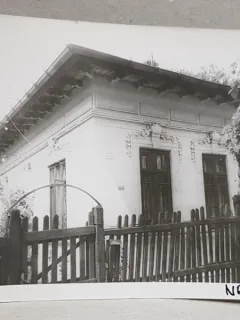 CASA DEMOLATA , STR, SEBASTIAN NR. 129 , BUCURESTI, FOTOGRAFIE MONOCROMA, PE HARTIE LUCIOASA