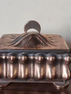 Casetă de bijuterii metalică Guban