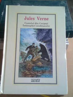 CASTELUL DIN CARPATI. INTAMPLARI NEOBISNUITE - JULES VERNE  EDITURA ADEVARUL