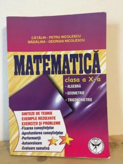 Catalin-Petru Nicolescu, Madalina-Georgia Nicolescu - Matematica Clasa a X-a