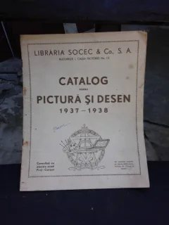 CATALOG PENTRU PICTURA SI DESEN 1937-1938