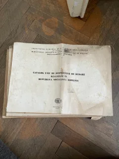 Catalog Unic de Dispozitive de Sudare realizate in Republica Socialista Romania