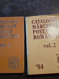 CATALOGUL MARCILOR POSTALE ROMANESTI 1984    2 VOLUME