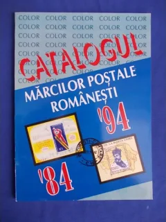 CATALOGUL MARCILOR POSTALE ROMANESTI '84/'94 - VICTOR SASU  (COLOR)