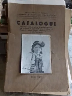 Catalogul materialului sociologic privitor la cercetarile monografice intreprinse in anul 1929, in comuna Dragus