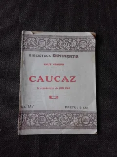 CAUCAZ - KNUT HAMSUN