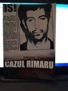 Cazul Rimaru, carte document - Comisarul Traian Tandin  cu dedicatie si autograf pentru Haralamb Zinca