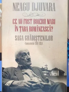 CE AU FOST BOIERII MARI IN TARA ROMANEASCA - NEAGU DJUVARA (Editia II) (conține anexe separate)