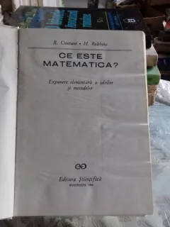 CE ESTE MATEMATICA? - R. COURANT