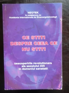 CE STITI DESPRE CEEA CE NU STITI