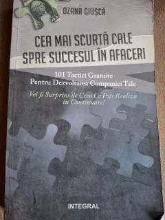 CEA MAI SCURTA CALE SPRE SUCCESUL IN AFACERI - OZANA GIUSCA